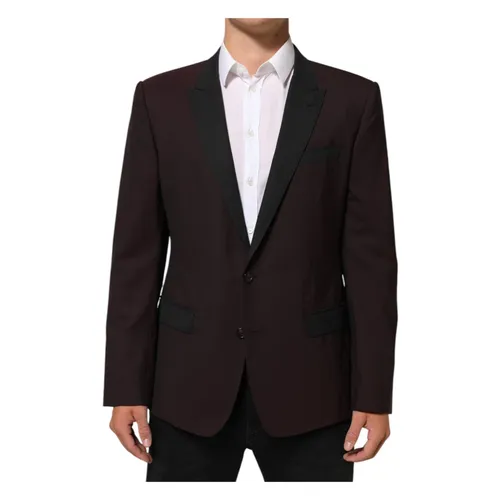 Buttons Suit Jacket Blazer - Dolce & Gabbana - Modalova