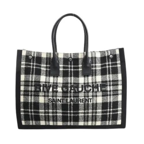 Pre-owned Wool Tote - Yves Saint Laurent Vintage - Modalova