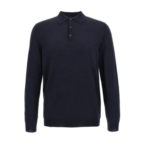 Wool Polo Shirt - Zanone - Modalova