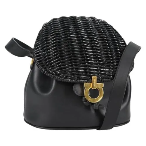 Pre-owned Leather Shoulder Bag - Salvatore Ferragamo Pre-owned - Modalova