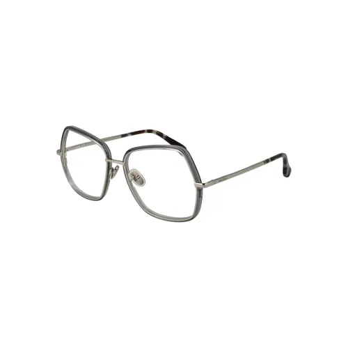 Silver Women Optical Frames - Max Mara - Modalova