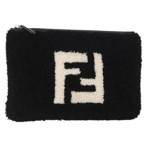 Pre-owned Wool Clutch - Fendi Vintage - Modalova