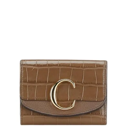 Pre-owned Leather Wallet - Chloé Pre-owned - Modalova