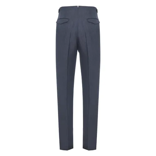 Luxury Linen Wool Silk Trousers - Incotex - Modalova