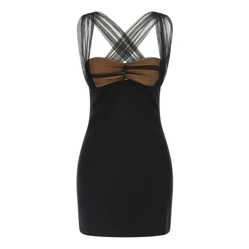 Draped Padded Cup Mini - Nensi Dojaka - Modalova