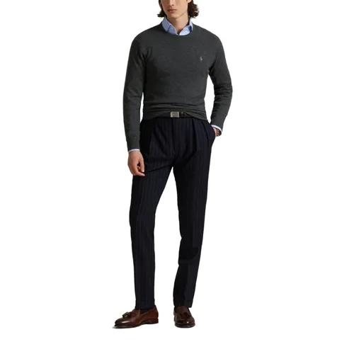 Gray Wool Sweater Aw25 - Polo Ralph Lauren - Modalova