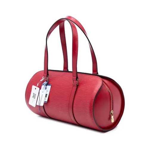 Pre-owned Structured Leather Handbag - Louis Vuitton Vintage - Modalova