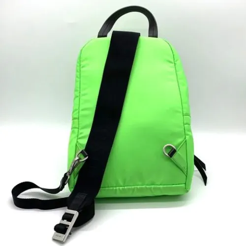 Pre-owned Nylon Backpack - Prada Vintage - Modalova