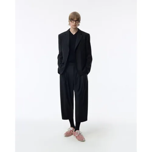 Balloon-shaped Black Wool Pants - Ader Error - Modalova