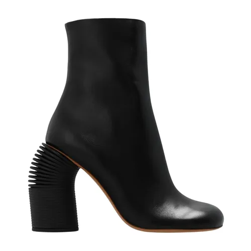 Tonal Ankle Boots - Off White - Modalova