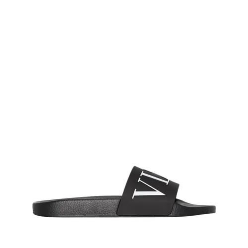 Slide Sandals Vltn Logo - Valentino Garavani - Modalova