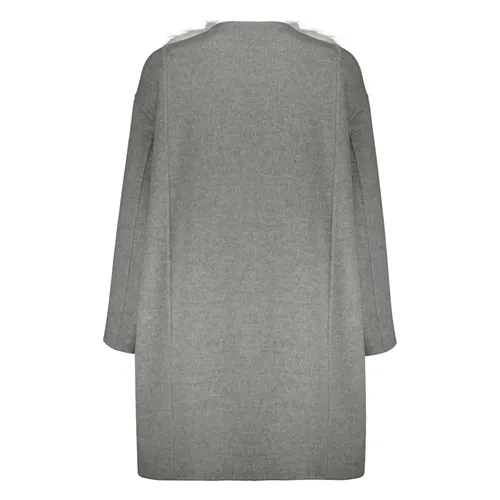 Luxury Cashmere Fox Fur Coat - Fendi - Modalova