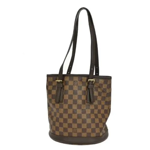 Pre-owned Vintage Canvas Bucket Bag - Louis Vuitton Vintage - Modalova