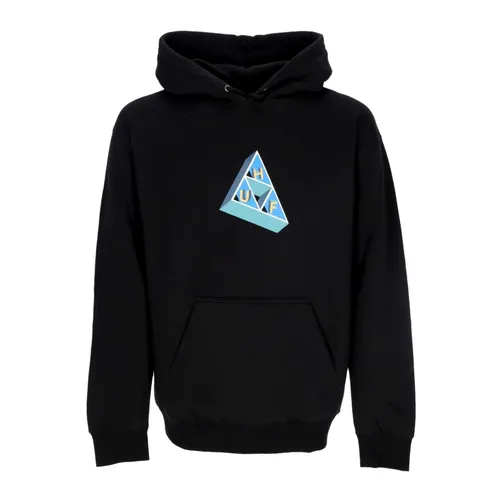 Black Triple Triangle Hoodie - HUF - Modalova