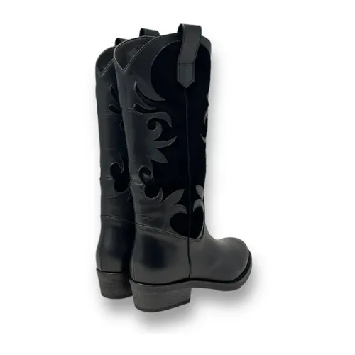 Black Venice Ankle Boots - Via Roma 15 - Modalova
