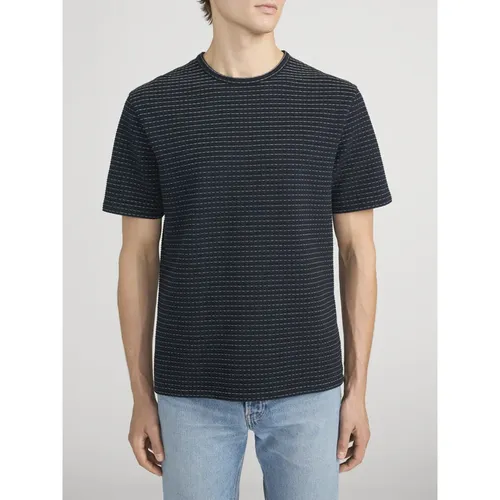 Jacquard Stripe Tee - Frame - Modalova