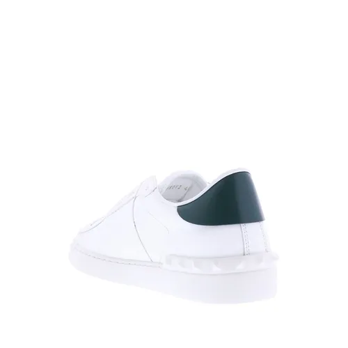 Open Sneaker in White/Black - Valentino - Modalova
