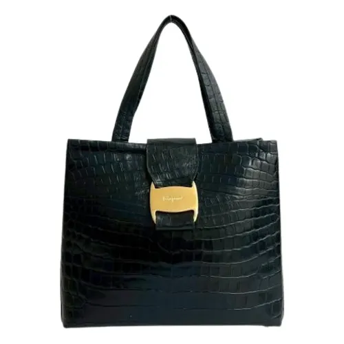 Pre-owned Leather Shoulder Bag - Salvatore Ferragamo Pre-owned - Modalova
