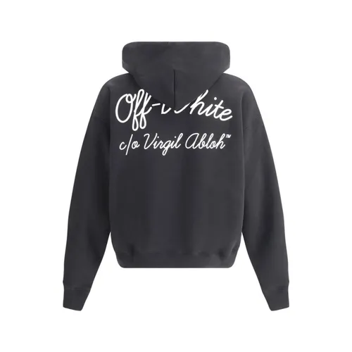 Script Skate Hoodie - Off White - Modalova