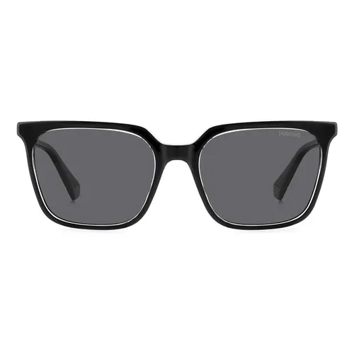 Black Grey Polarized Sunglasses - Polaroid - Modalova