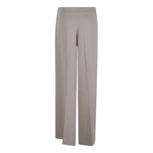 Sand-colored cady pants with invisible zip - P.a.r.o.s.h. - Modalova