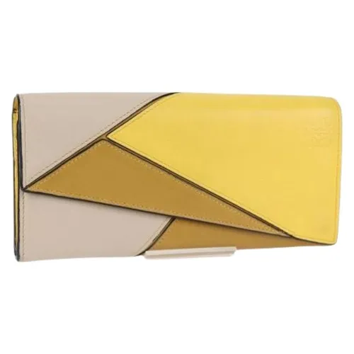 Pre-owned Leather Wallet - Loewe Pre-owned - Modalova