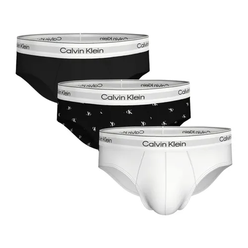 Icon Cotton Stretch 3-Pack Hip Brief - Calvin Klein - Modalova
