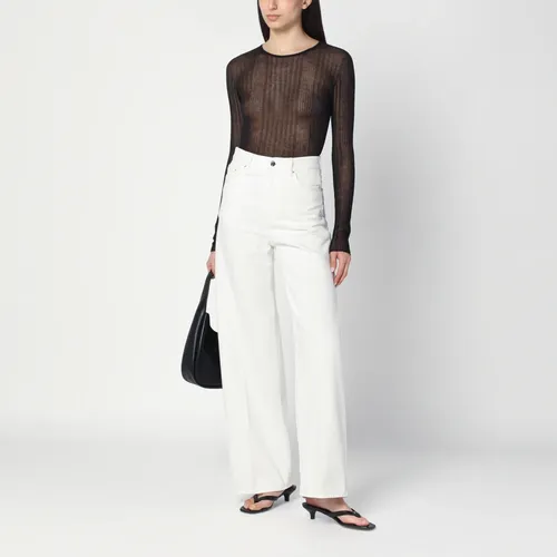 Black T-shirts and Polos 82% CO 18% PA - Roberto Collina - Modalova