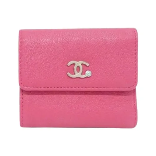 Pre-owned Leather Wallet - Chanel Vintage - Modalova