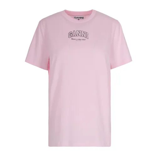 Essential Basic T-Shirt - Ganni - Modalova
