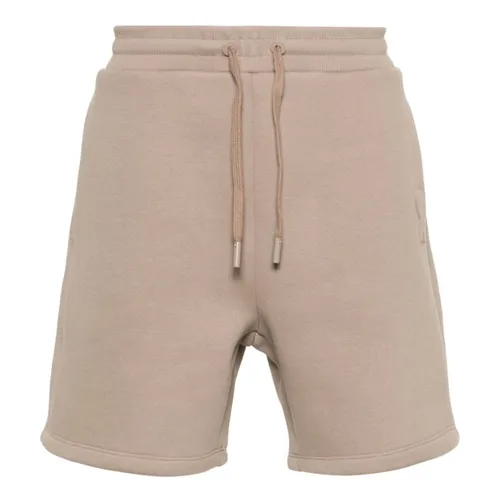 Casual Beige Cotton Polyester Shorts - Ami Paris - Modalova