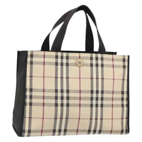 Pre-owned Canvas Handbag - Burberry Vintage - Modalova