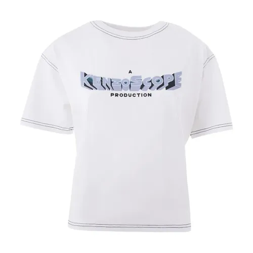 White Cotton Top - Kenzo - Modalova