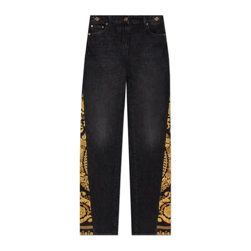 Jeans > Straight Jeans - - Versace - Modalova