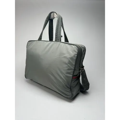 Pre-owned Canvas Weekend Bag - Prada Vintage - Modalova