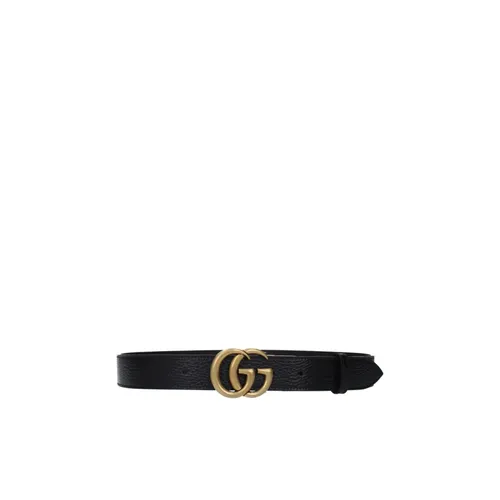 GG Marmont Reversible Thin Belt - Gucci - Modalova