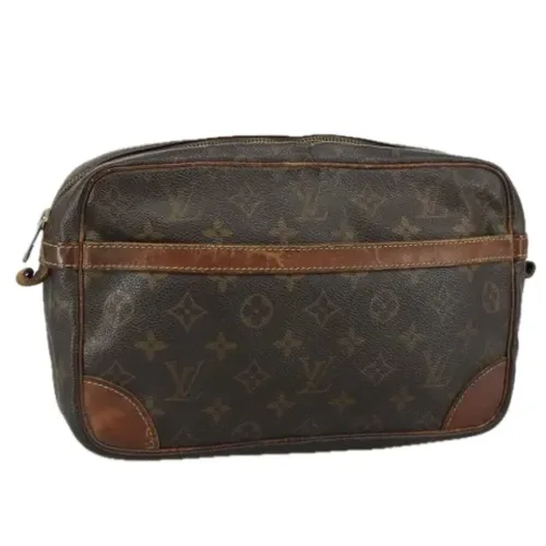 Pre-owned Tela bolsos-clutch - Louis Vuitton Vintage - Modalova