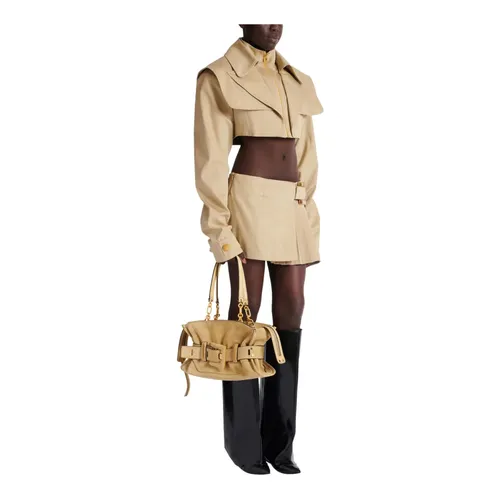 Suede Anthem Bag - Balmain - Modalova