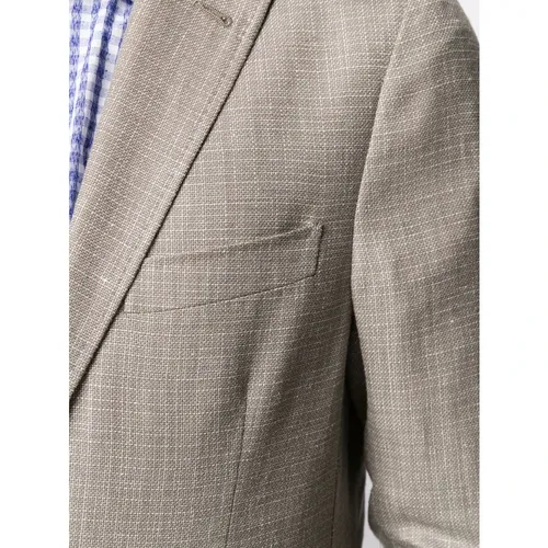 Wool Linen Silk Jacket - Corneliani - Modalova