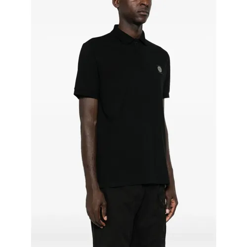 Slim-Fit Polo Shirt - Stone Island - Modalova