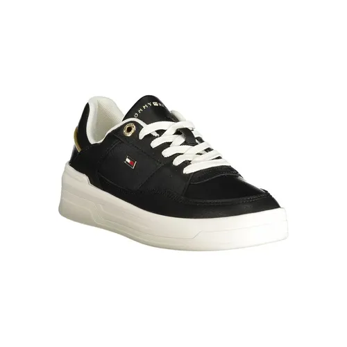 Black Polyester Sneaker - Tommy Hilfiger - Modalova