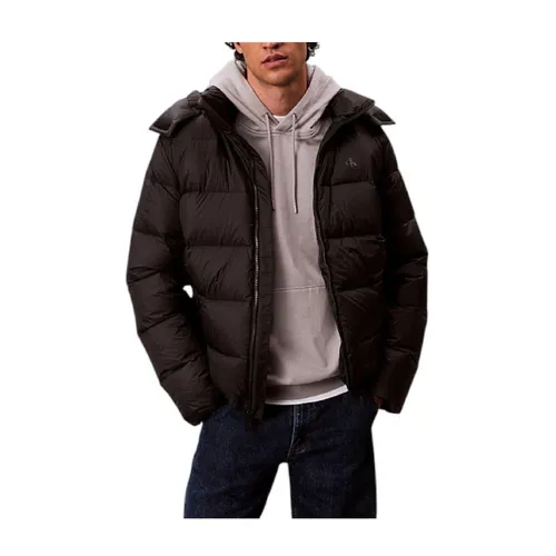 Padded Jacket with Zipper - Calvin Klein - Modalova