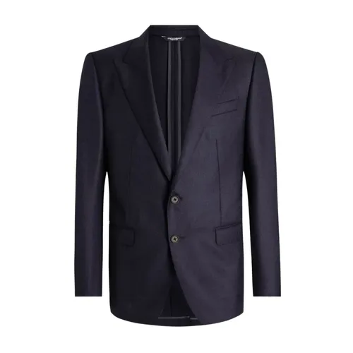 Single-breasted Taormina Wool Jacket - Dolce & Gabbana - Modalova