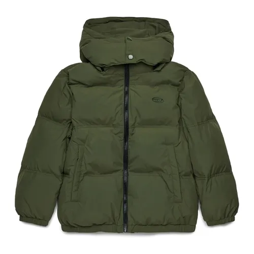 Short Hooded Padded Jacket - Diesel - Modalova