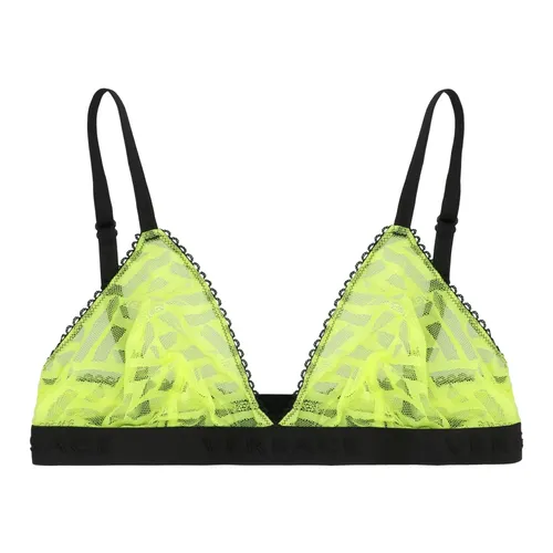 Adjustable Triangle Bra with Elasticated Closure - Versace - Modalova