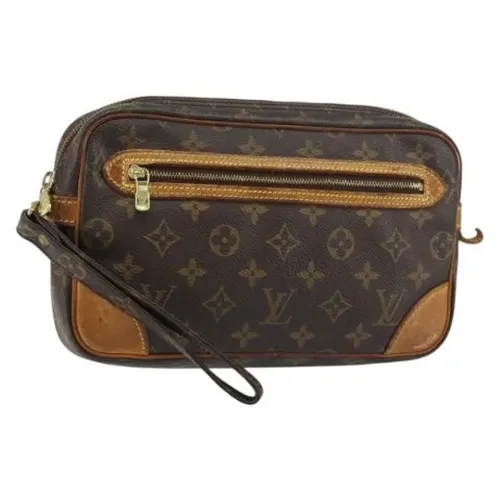 Pre-owned Vintage Canvas Clutch - Louis Vuitton Vintage - Modalova