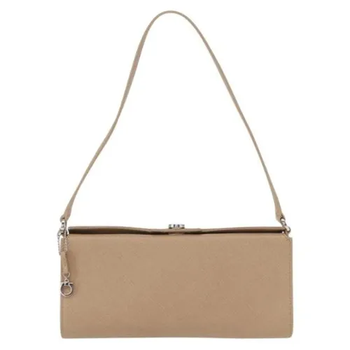 Pre-owned Leather Shoulder Bag - Salvatore Ferragamo Pre-owned - Modalova