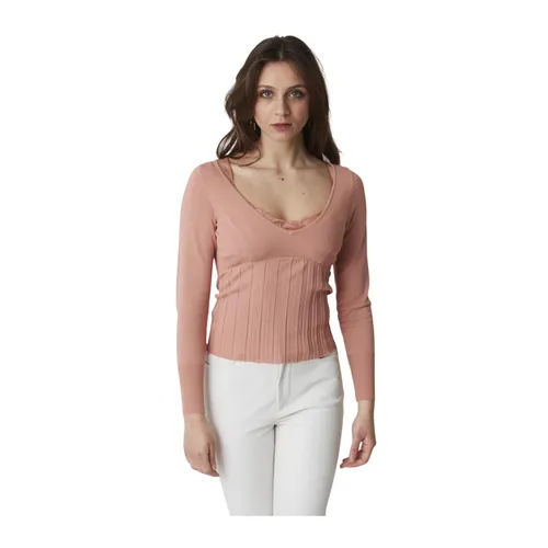 Volley Viscose Beach Top - Pinko - Modalova