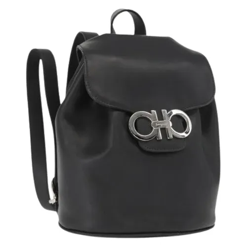 Pre-owned Leather Backpack - Salvatore Ferragamo Pre-owned - Modalova