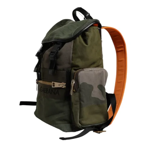 Patchwork Travel Backpack - Dolce & Gabbana - Modalova
